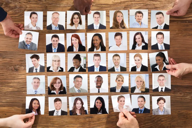 2x2 pictures of employees